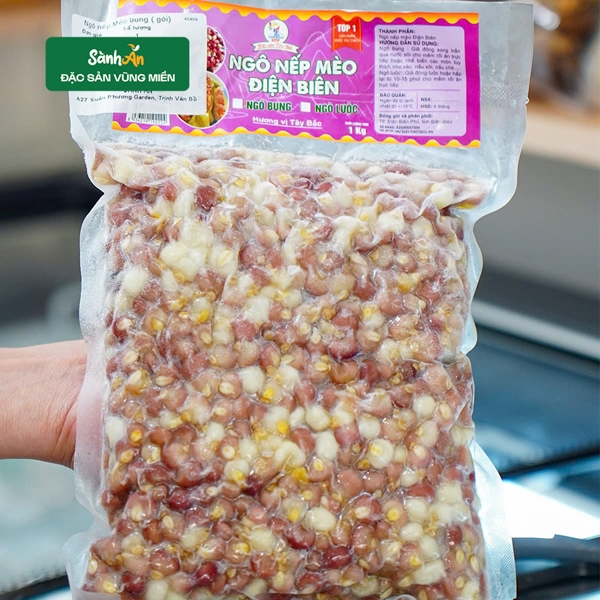 Ngô nếp mèo bung 1kg