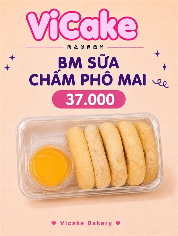 BM SỮA CHẤM PHÔ MAI