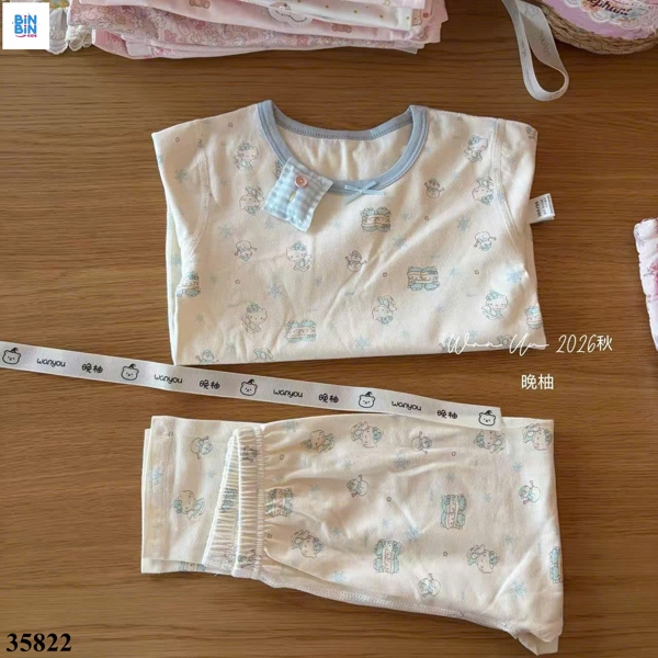 35822-Bộ Wan DT Kitty Xanh Mùa Đông