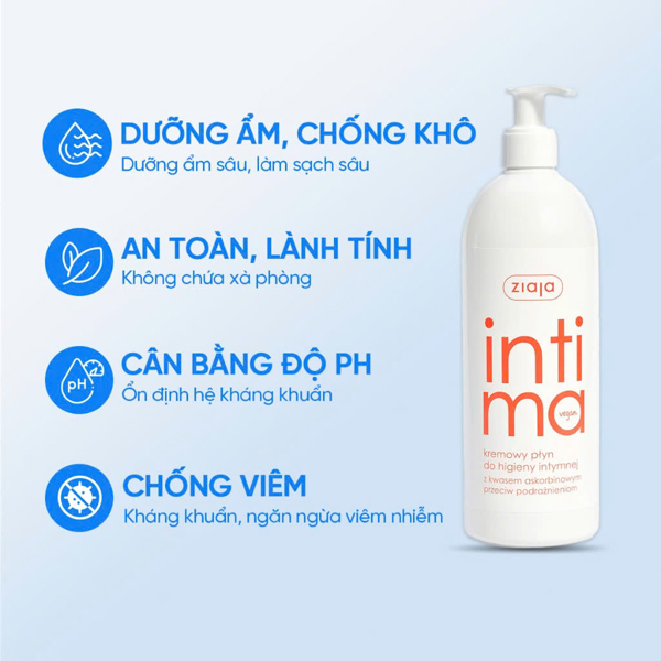 Dung dịch intima vòi to 500ml CAM( date 28) - Ảnh 1