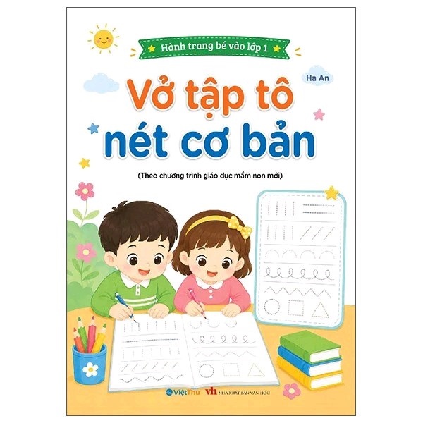 Vở tập tô nét cơ bản - Hành trang Bé vào lớp 1