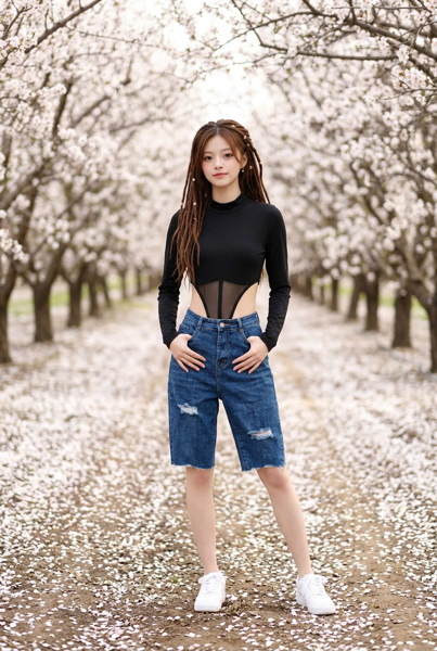 M5835NEW - Quần jean lửng ngố