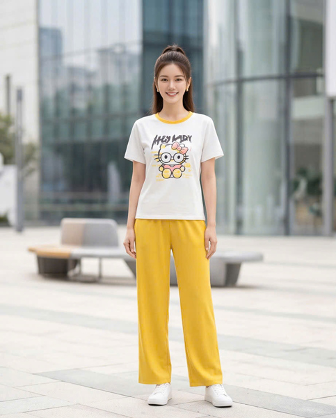 M6659NEW - Set bộ mèo xì teen