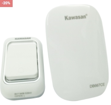 Chuông nhấn cửa không dây KW DB667