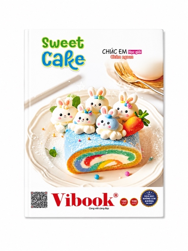 Tập Vibook Gold 100tr "Sweet Cake"