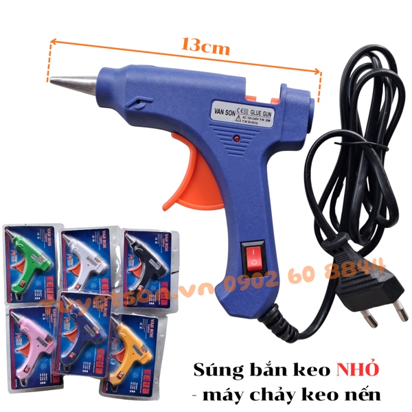 display Súng bắn keo NHỎ - máy chảy keo nến 1