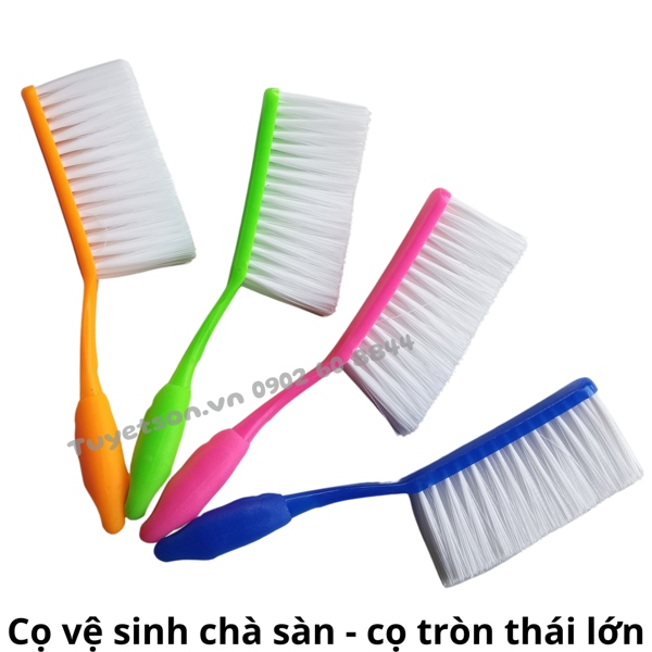 display Cọ vệ sinh chà sàn - bàn chải tròn thái lớn (màu ngẫu nhiên) 2