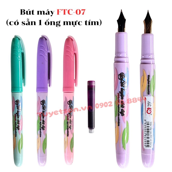 display Bút máy FTC-07 (có sẵn 1 ống mực tím) 1