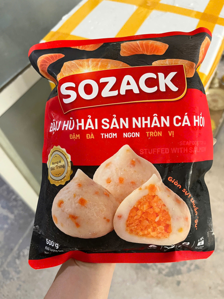 Đậu Hũ Cá Hồi SoZack LC 500gr