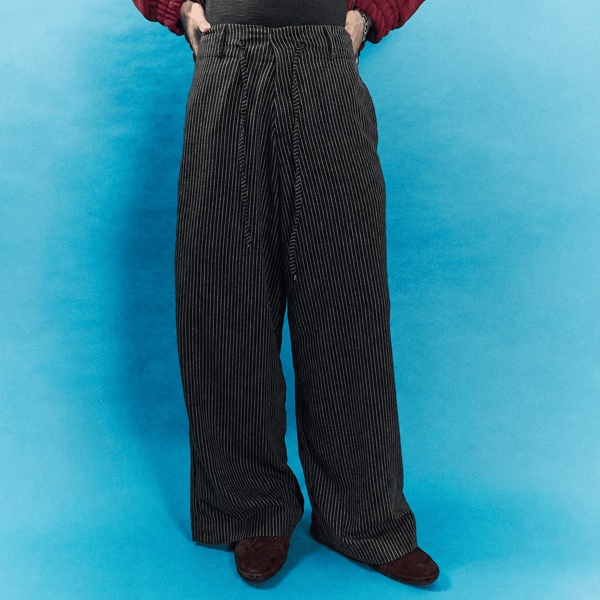 "STAVE LABEL" TEMPO PANTS - BLACK/GREY