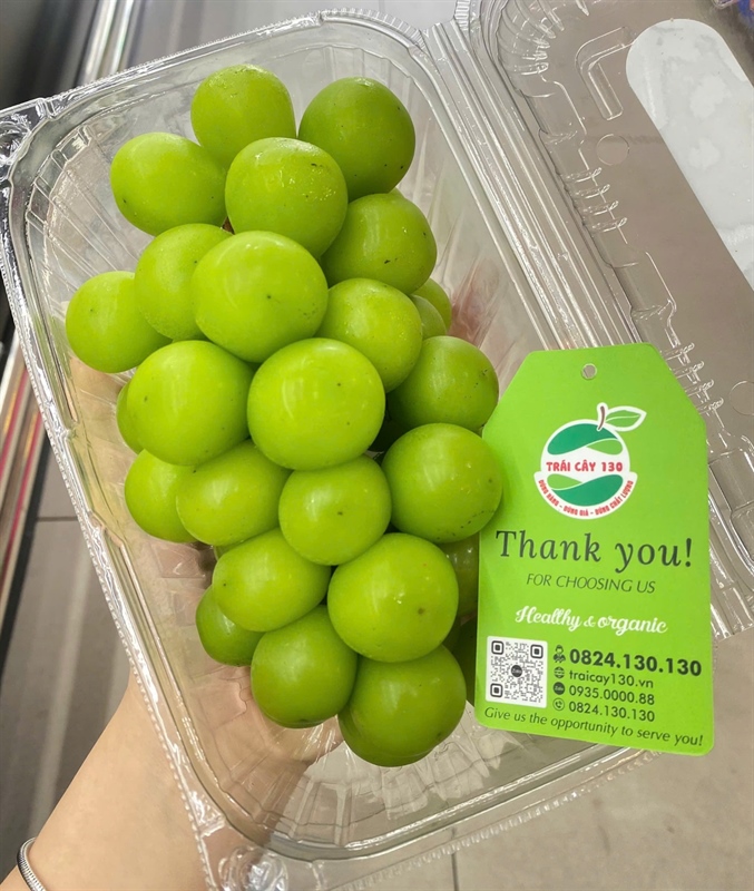 Nho tươi hộp 500g