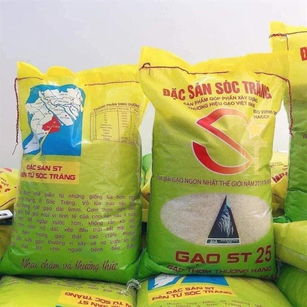 Gạo ST25( TÚI 5KG)