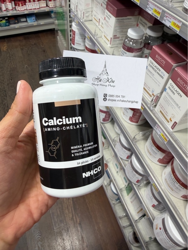 Canxi hữu cơ nano NHCO 84 viên