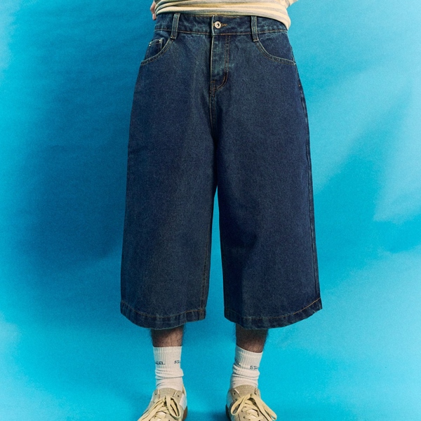 Quần Short Baggy Jean STAVE | La Xanh