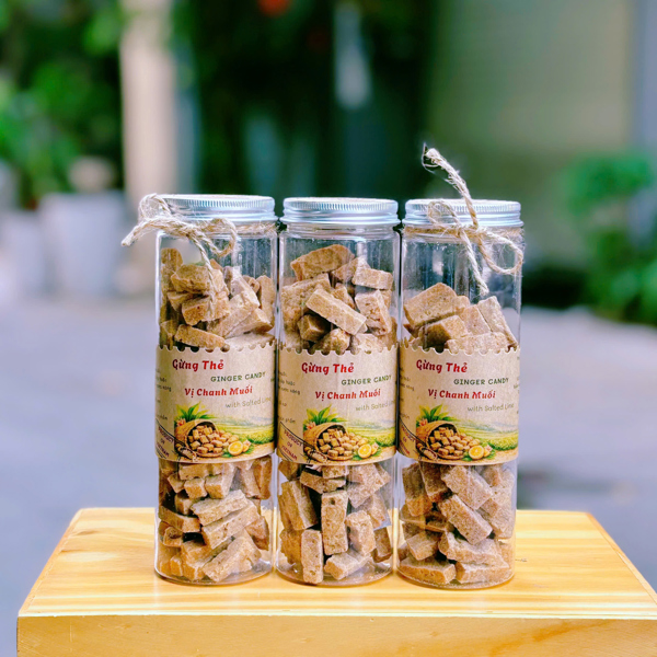 Gừng Thẻ Vị Chanh Muối