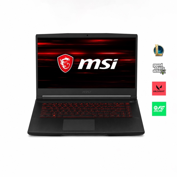 LAPTOP MSI GF63 THIN 9SCSR | CPU I5 9300H | RAM 16GB | SSD 512GB | GTX 1650 TI | 15.6inch 144HZ 2ND