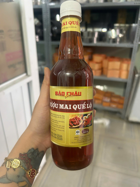 Rượu Mai Quế Lộ Bảo Châu- 500ml