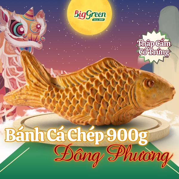 Bánh Nướng Cá Chép 900G - Đông Phương