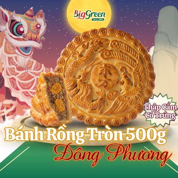Bánh Nướng Rồng Tròn 500G - Đông Phương