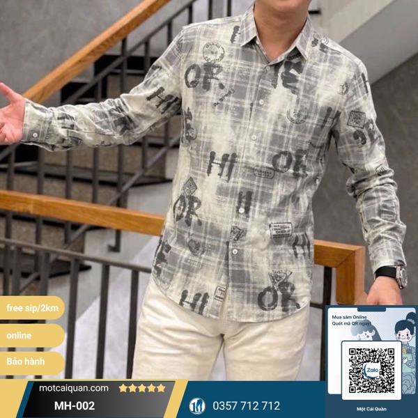 Sơ Mi Tay Dài MH-002