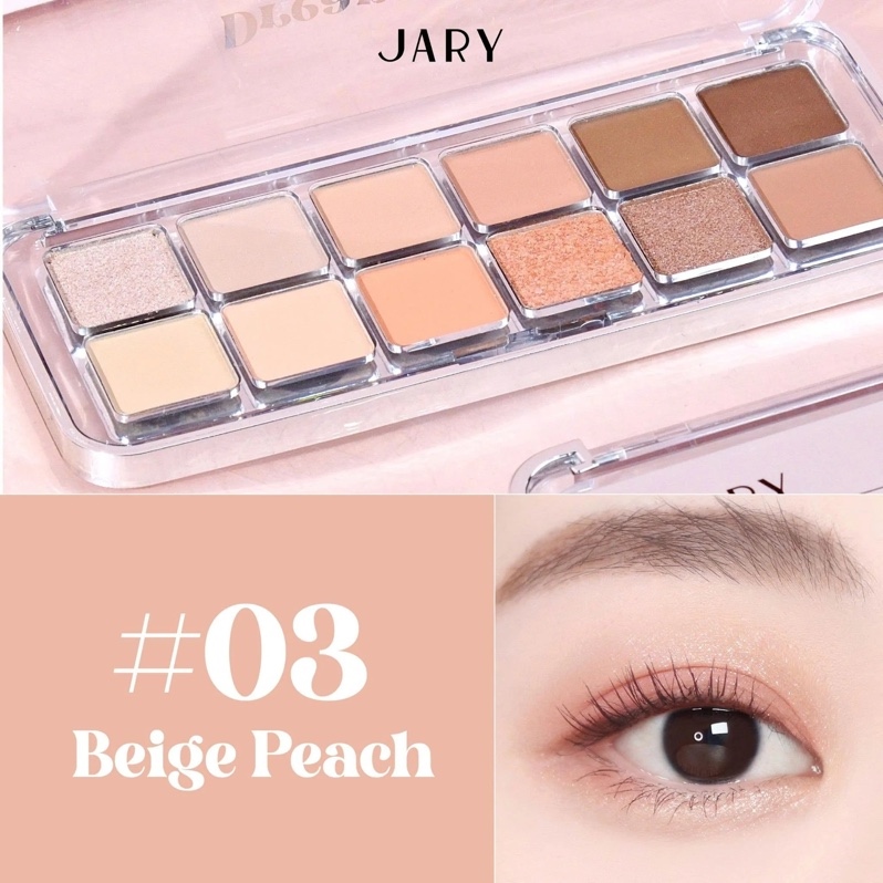 Bảng mắt jary - 03 beige peach