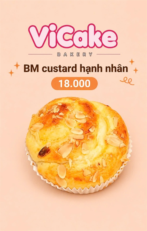 BM CUSTARD HẠNH NHÂN