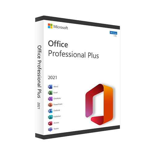 Phần mềm Office Professional Plus 2021 English APAC DM ONLY DVD version( SKU-79P-05537)Full Box
