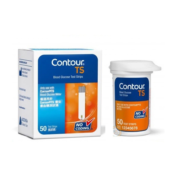(Que thử dùng cho máy đo đường huyết) Contour