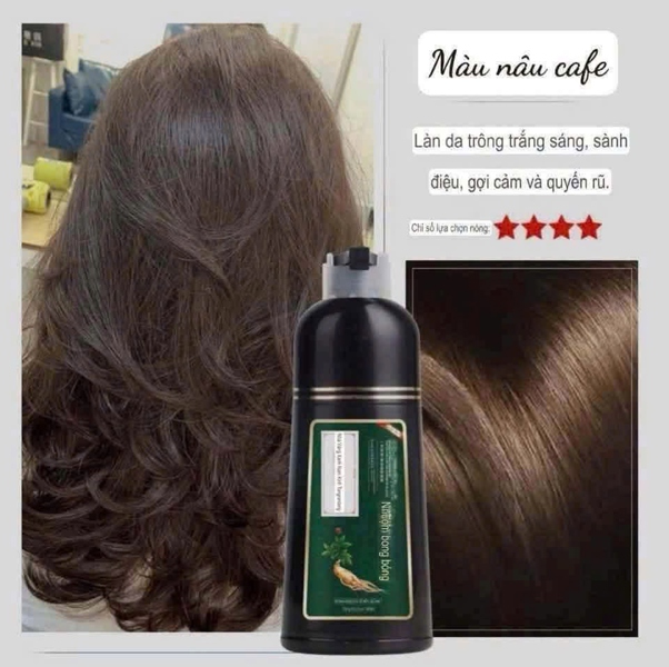 Dầu gội nhuộm tóc