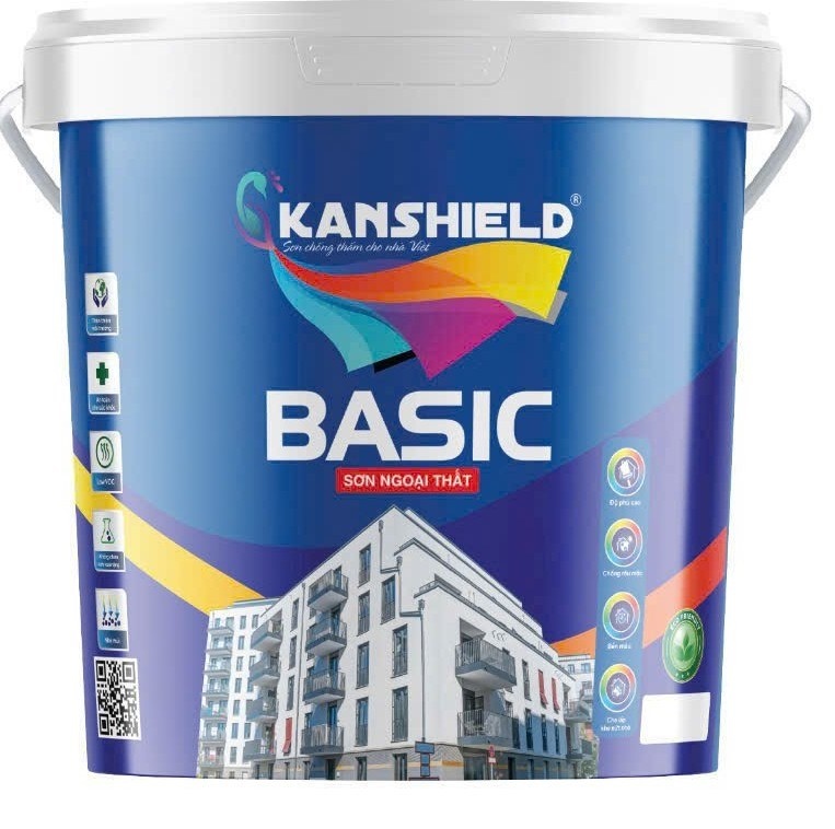 SƠN PHỦ NGOẠI THẤT BASSIC - 5L