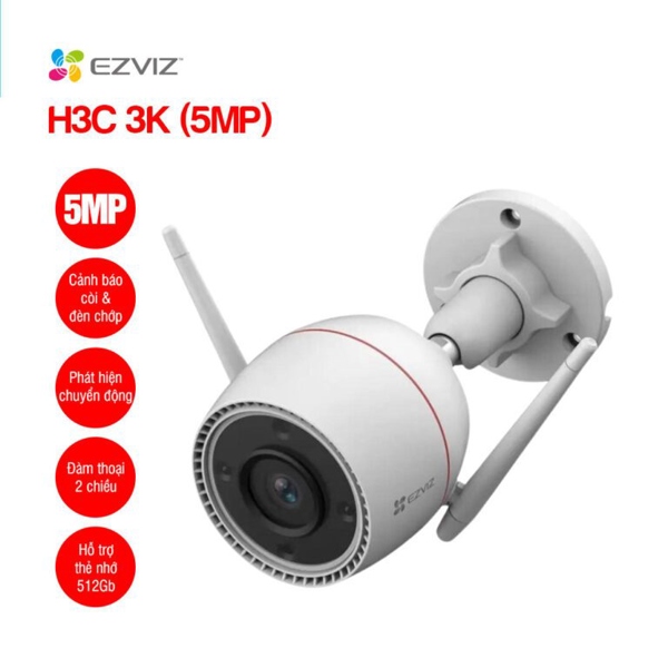 CAMERA IP WIFI EZVIZ H3C 5MP COLOR
