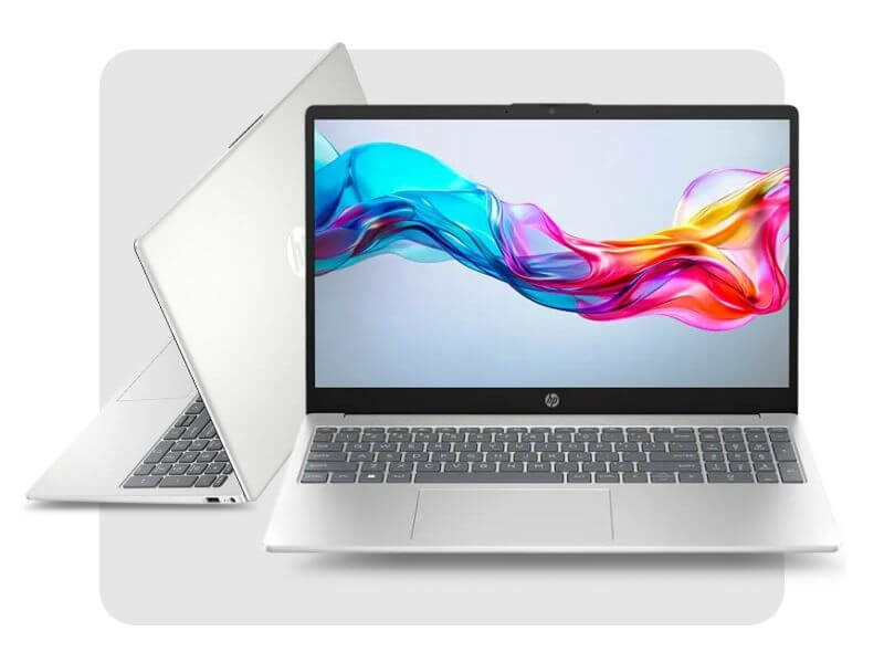 Laptop HP 15-fd2050wm (Ultra 5-225U/ 8GB/ 512GB/ 15.6" FHD Touch/ Windown 11/ Natural Silver)