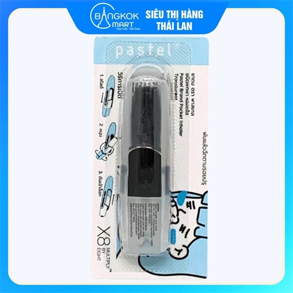 Ống hít mũi pastel màu sắc nắp trong
