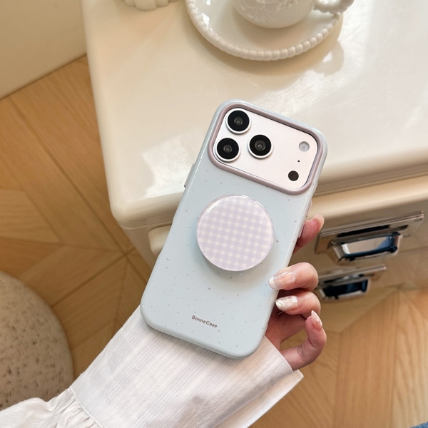 Case Xanh Blue + Pop Caro Tím - 12/13Promax