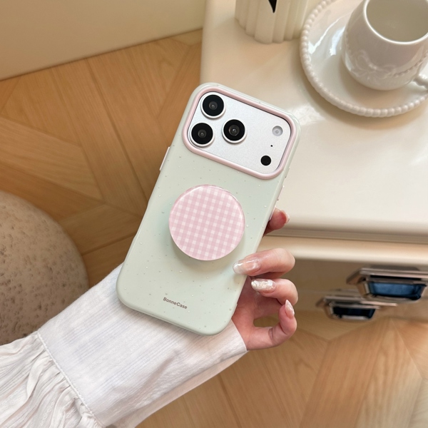 Case Xanh Green + Pop Caro Hồng - 12/13Promax