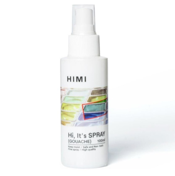Chai xịt giữ ẩm, bảo quản tranh vẽ hiệu MIYA, MOISTURIZED MILDEW GOUACHE SPRAY