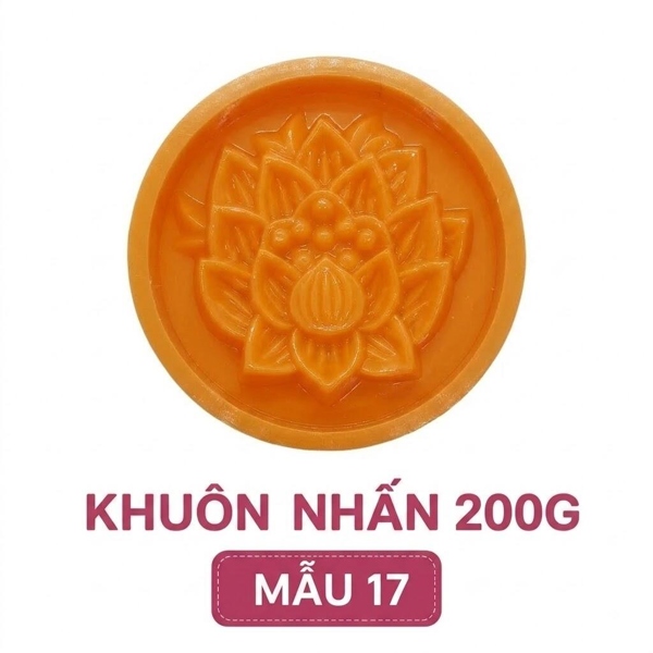 Khuôn nhấn 200g VT - Số 17