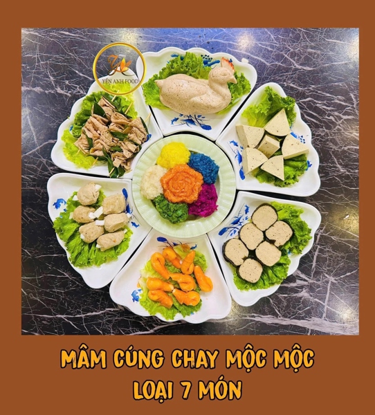 Mâm cúng chay Mộc Mộc 7 món