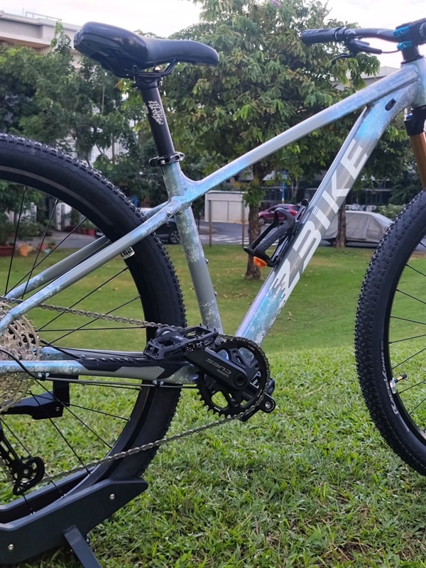 Xe Đap MTB Zbike Custom Màu Xám Galaxy - Group Shimano 12s (Anh Nam KH8248219)