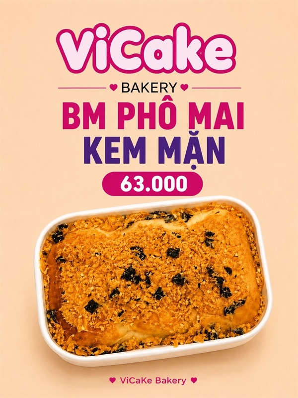 BM PHÔ MAI KEM MẶN
