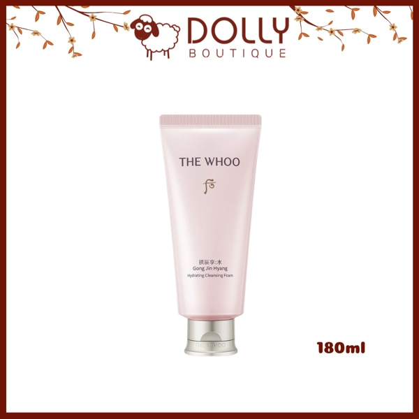 Sữa Rửa Mặt Whoo Gongjinhyang Soo Hydrating Foam Cleanser 180ml