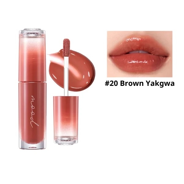Son Peripera Mood Glowy Tint 4g - 20 Brown Yakgwa