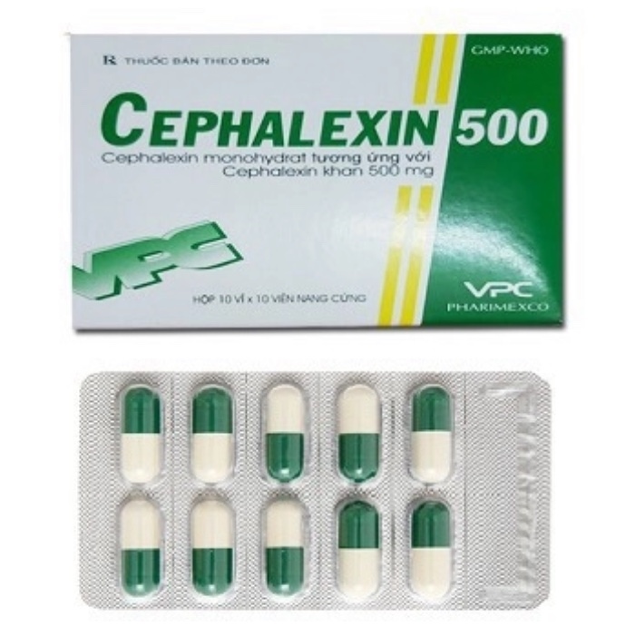 CEPHALEXIN 500 X-V V/10 H/100 T/4800
