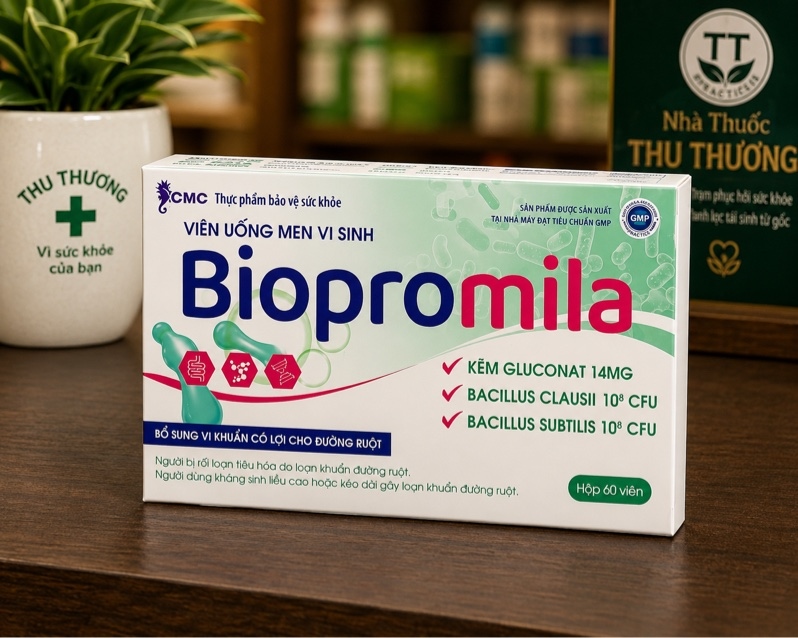 Viên uống men vi sinh biopromila