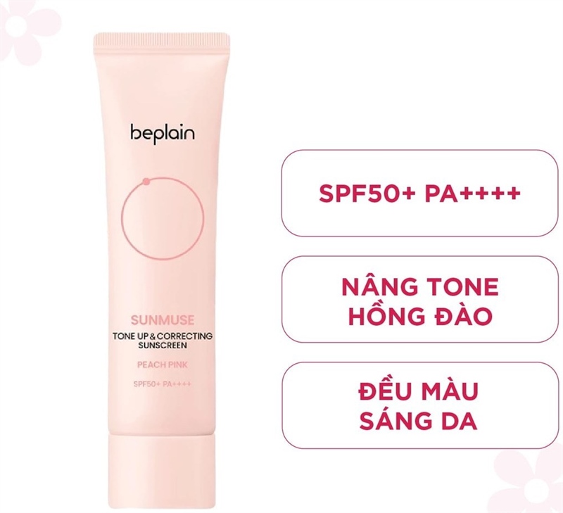 KCN Beplain Sunmuse ( hồng ) 50ml