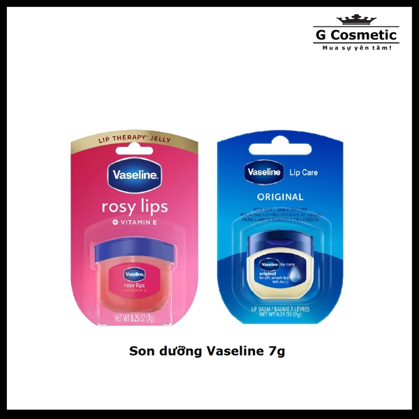 Son dưỡng Vaseline 7g (Hồng)