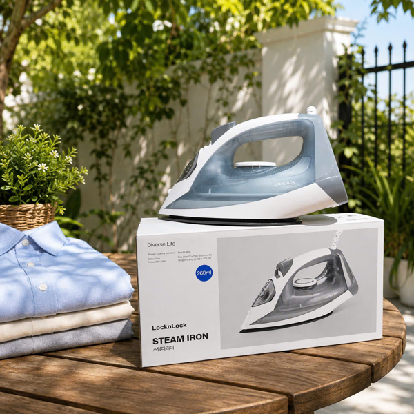 Bàn ủi hơi nước Lock&Lock ENI354GRY – 2200W