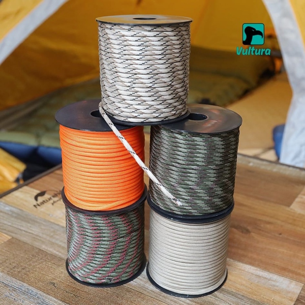 CUỘN 50M DÂY DÙ 9 LÕI PARACORD 550 VULTURA VTR-RO2501