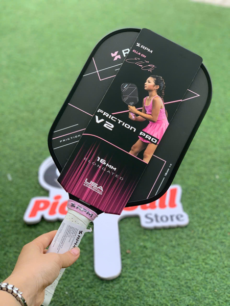 Giền Pickleball - Vợt Pickleball RPM Friction Pro V2 Ella Oh's Signature Edition