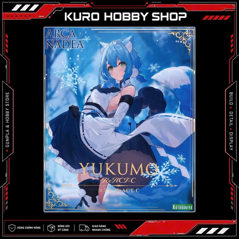 [Kotobukiya] Mô Hình Lắp Ráp Arcanadea Yukumo React-C